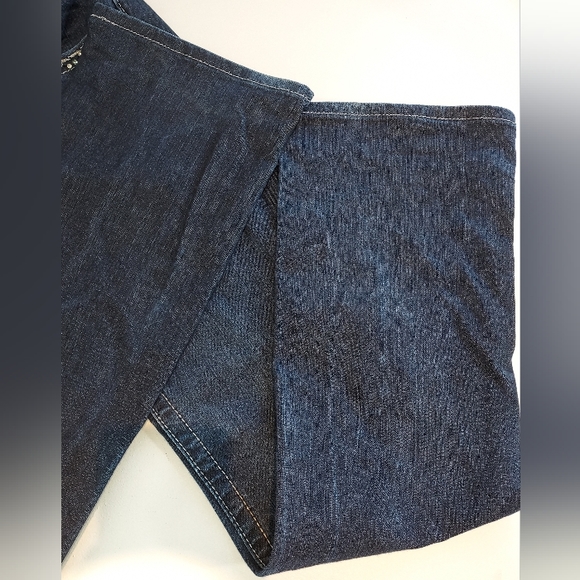 Miss Me Easy Boot JE5663EL Dark Wash Bejeweled Pocket Jeans NWOT - Picture 5 of 10